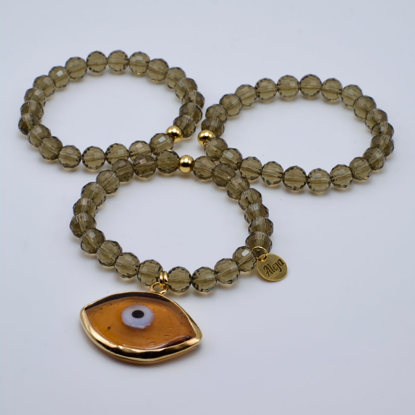 Trío de Pulseras Topacio