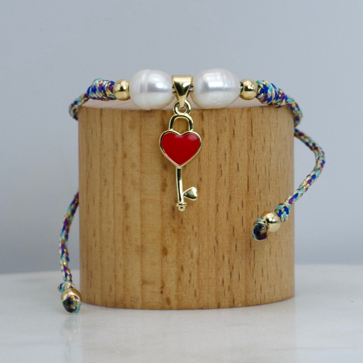 Pulsera LLave del Corazón