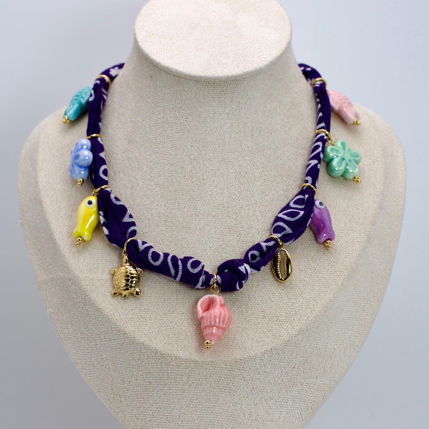 Collar Bandana Morado