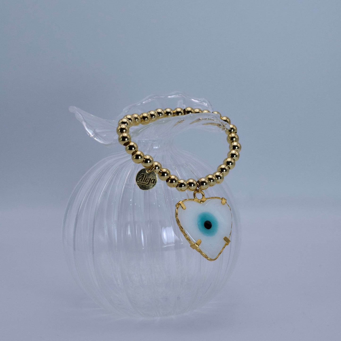 Turkish Eye Heart Bracelet