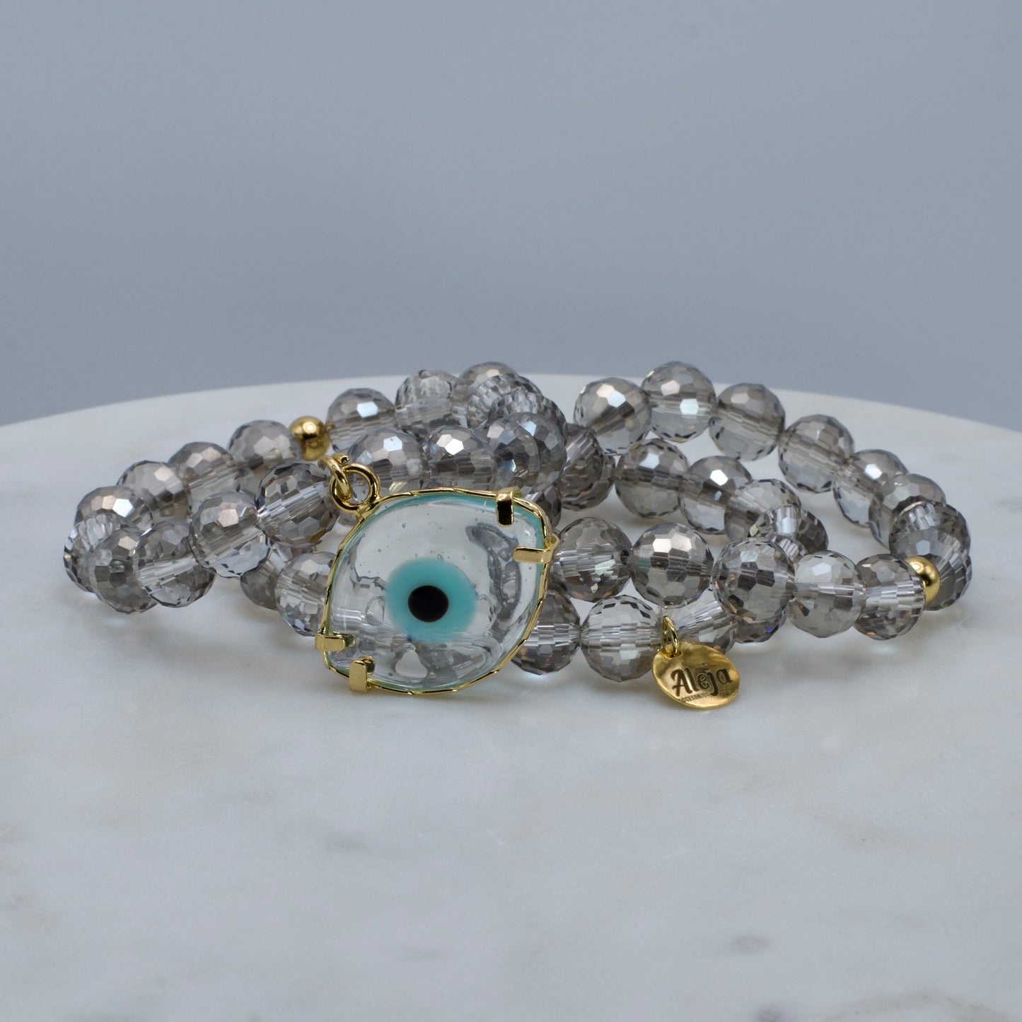 Trío de Pulseras Cristal