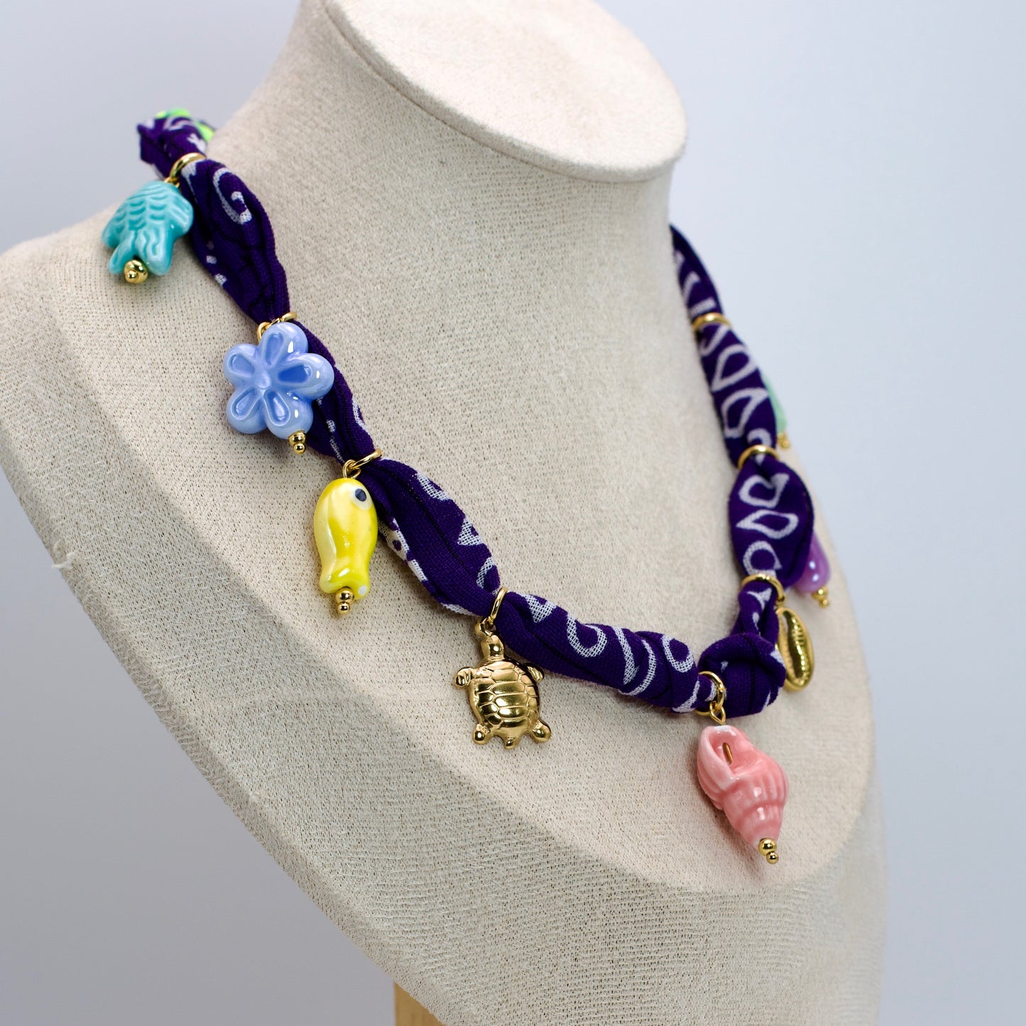 Collar Bandana Morado