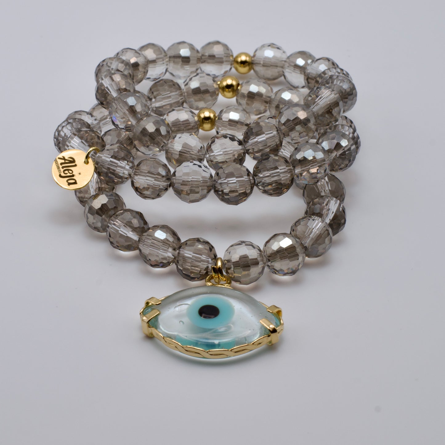 Trío de Pulseras Cristal