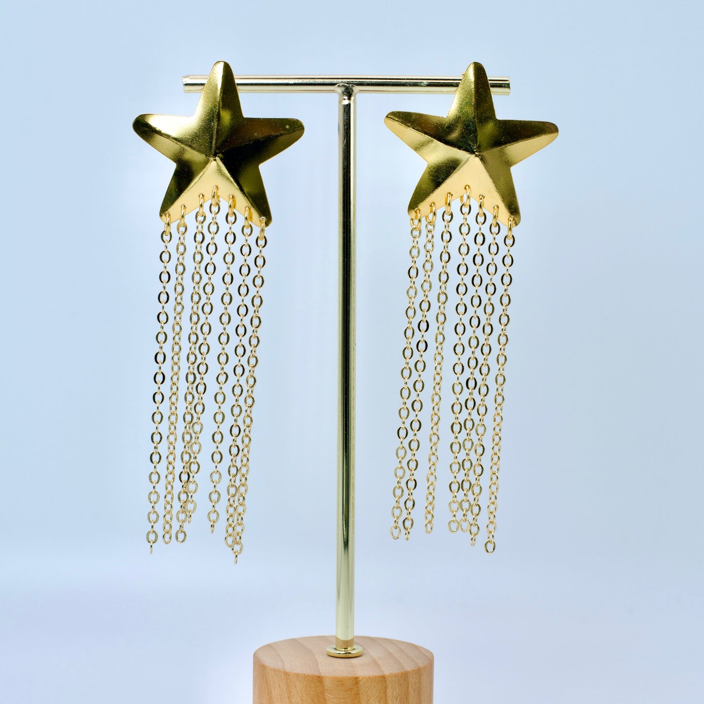 Pendientes de Estrellas Largos