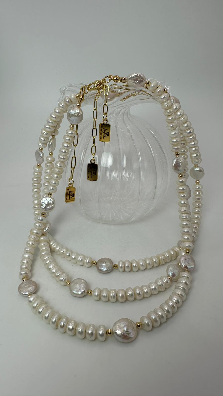 Collar Aurora Blanca