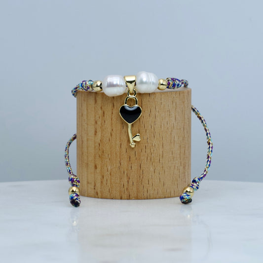 Pulsera LLave del Corazón