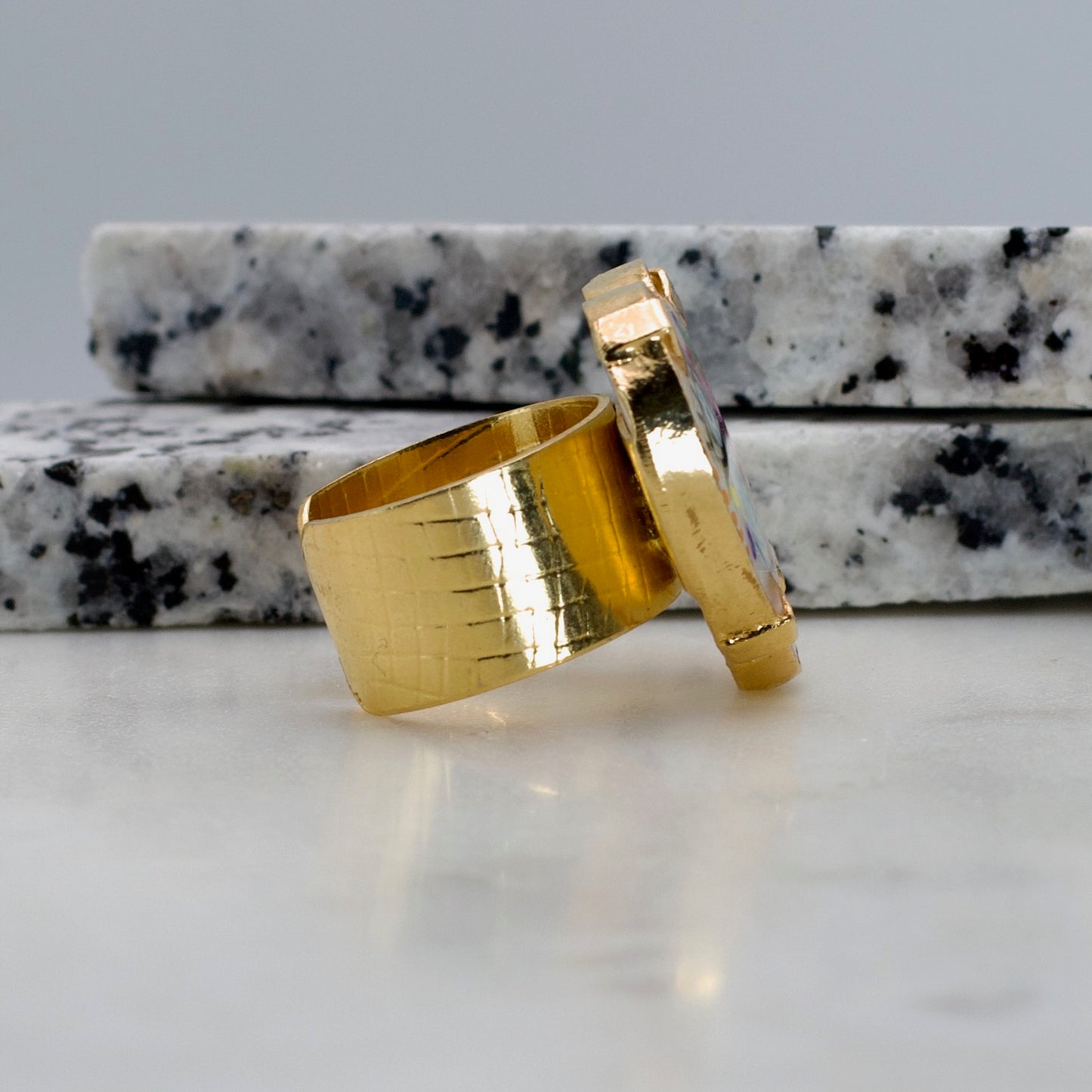 Anillo Corazón Místico