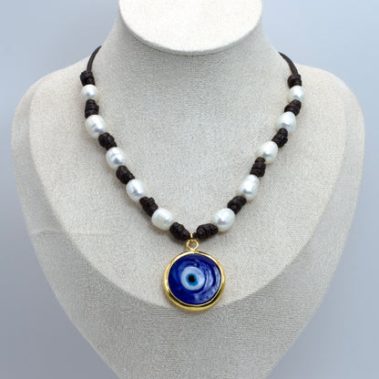 Collar con Ojo Turco de Murano