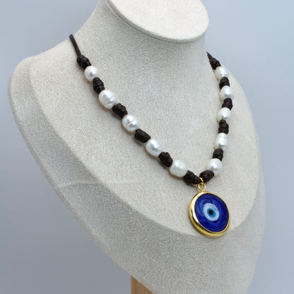 Collar con Ojo Turco de Murano