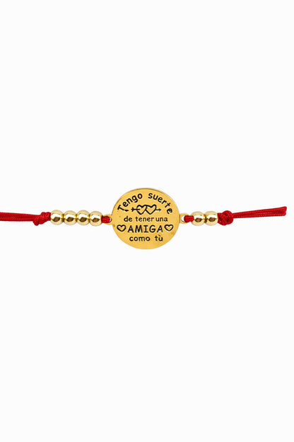 Pulsera tengo suerte de tener una amiga como tu